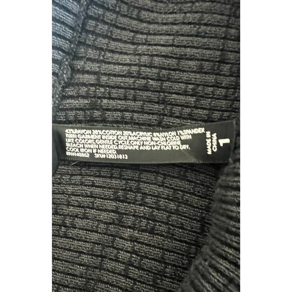 NWOT Torrid Full Length Warm Signature Waist Rib Dark Gray Sweater Legging 1X - Picture 5 of 5